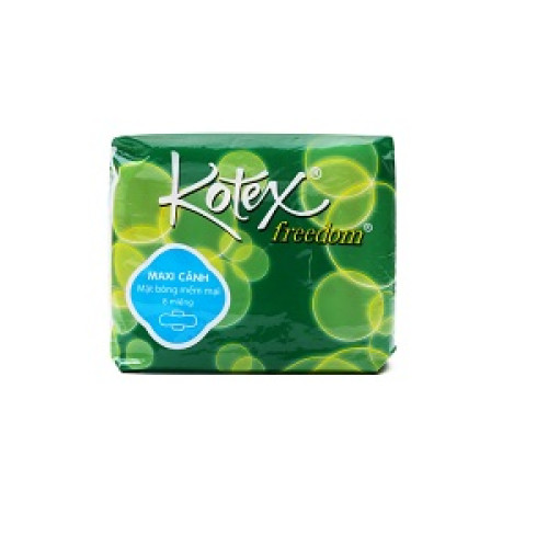 Kotex Freedom Sanitary Pads With Wings 8 x 48 Kotex Freedom Sanitary Pads With Wings 8 x 48